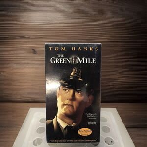 The Green Mile VHS 2000 Tom Hanks 2-Tape Set Bonus Footage Documentary Classic
